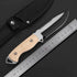 1PC outdoor multifunctional cutting knife, EDC convenient straight knife, fixed blade, multi-purpose camping and hiking survival knife...