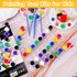 12 PCS Mini Acrylic Paint Set,Washable Filled Paint Sets for Kids & Adults,Mini Paint Set with 8 Vivid Colors & Paint Brushes,Kids Paint Bulk Set ...