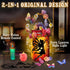 Klever Kits DIY Fairy Lantern Craft Kit - Birthday Gifts with Remote Control Fairy Potion Necklace, 2-in-1 Jar Night Light, Halloween Garden Creat...