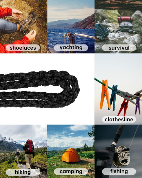 Paracord Key Lanyard for Men/Women, Heavy Duty Lanyard for Keys/Id Badges with Cool USA Flag, Military Braided Tactical Neck Lanyard Keychain for ...
