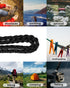 Paracord Key Lanyard for Men/Women, Heavy Duty Lanyard for Keys/Id Badges with Cool USA Flag, Military Braided Tactical Neck Lanyard Keychain for ...