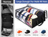 AOODA Wide Hat Storage for Baseball Caps, Large Capacity Hat Organizer for Closet Cap Holder Holds up to 40 Hats, Black...