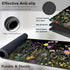 Large Gaming Mouse Pad and Mouse Wrist Rest,Desk Mat + Mouse Wrist Rest +Small Mouse Pad,Desk Accessories,Office Supplies,Wild Flower...