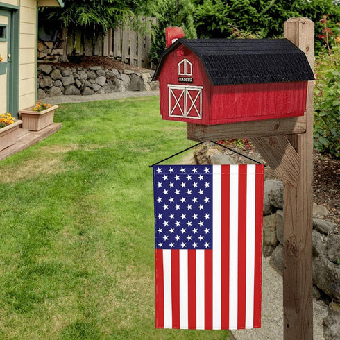 Outdoor 12x18 Inch Double Sided American Garden Flag American 4th of July Decorative Flag Fade Resistant Banner for Yard Lawn Home Decor...