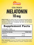 Sundance Melatonin 10mg Extra Strength | 45 Tablets | Vegetarian, Non-GMO, and Gluten Free Supplement...