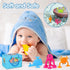 Baby Suction Cup Toys, Ocean Animals Sucker Toys with Mesh Bag Storage, 18 PCS Bath Toys for Kids Ages 4-8, Sensory, Window and Travel Toy, Montes...