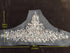 New Exquisite Pure Handmade Bright Crystal Patches Sew-on Rhinestones Applique with Stones Sequins Beads for Wedding Dress DIY Manual Accessories ...