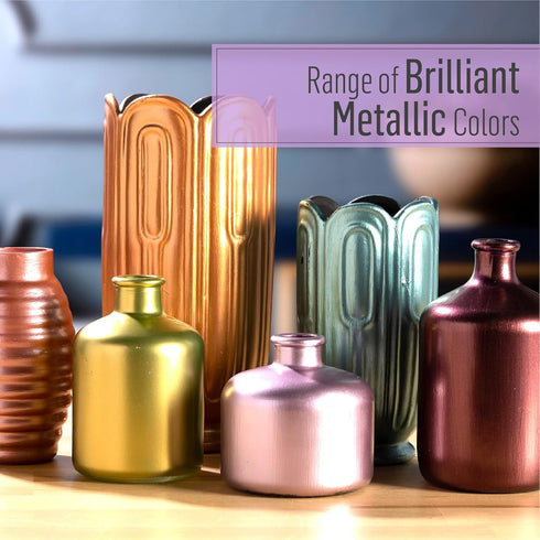 FolkArt Treasure Gold Brilliant Metallic Paint, 4 oz, Blue Quartz (Acrylic)...