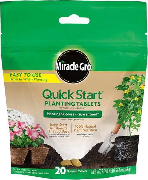 Miracle-Gro Quick Start Planting Tablets...