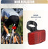 X AUTOHAUX Bike Reflectors 2.7cm 1.06" ID Bicycle Warning Reflector Bike Accessories Plastic Red...