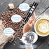 Rechargeable Handheld Milk Frother, Coffee Mixer Electric Coffee Frother Wand Equipped with 2 Stainless Steel Egg Beaters Suitable for Hot Chocola...