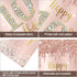 Happy 10th Birthday Door Banner Backdrop Decorations, Pink Rose Gold 10 Year Old Birthday Party Door Cover Sign Supplies, Large Ten Birthday Poste...