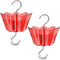 Ant Moat for Hummingbird Feeders- 6 OZ x 2 Pack, Ant Guard for Hummingbird & Oriole Feeders, Transparent Plastic Ant Moat...