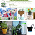 ORIMERC Watering Bottle 250ML & 500ML with 15 feet Self Watering Wick Cord for Indoor Plants Succulent Cactus Plastic Squeeze Water Can Long Nozzl...