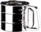 2.5 Cup Flour Sifter, Semi Automatic Small Baking Sieve, Stainless Steel, Fine Mesh Sieve Flour Duster...