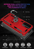 for Samsung A02s Case, Galaxy A02s Case with HD Screen Protector, Military-Grade Ring Kickstand Holder Car Mount 15ft Drop Tested Shockproof Cover...