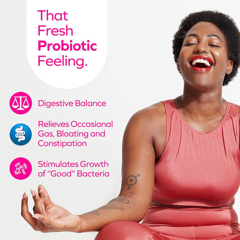 Florajen Acidophilus Probiotics, Gut Health, Vaginal Health, and Immune Support Supplement, Constipation and Bloating Relief for Adults, 30 Capsul...