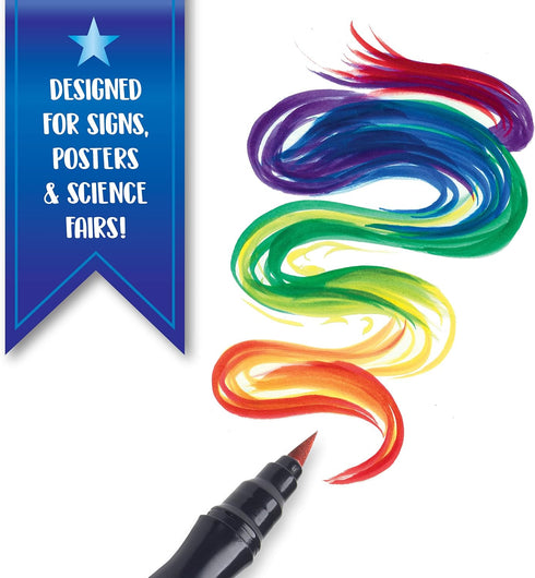 Crayola Washable No Drip Paint Brush Pens, Paint Set for Kids, 5 ct...