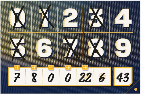 The Number Party Game Fun Risk Taking Strategy Board Game for Family Game Night Great Family Game for Kids and Adults Ages 8+ 3-5 Players Avg. Pla...