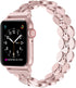Moolia Elegant Metal Strap Compatible with Apple Watch Band 38mm 40mm 41mm 42mm Metal Fashion Women Replacement Strap Bracelet for iWatch Series 1...
