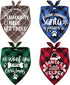 4 Pack Christmas Dog Scarves - Plaid Triangle Bandanas for Small to Large Dogs and Cats - Holiday Pet Accessories Gift Set...