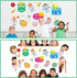 VBS Bulletin Board Set Vocation Bible School Bulletin Board Border Galaxy Astronaut Planet Back to School Religious Board Stickers for Classroom S...