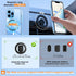 CACOE Magnetic Case for iPhone 13 Pro 6.1 inch-Compatible with MagSafe & Magnetic Car Phone Mount,Not Yellowing Anti-Scratch (Clear Black)...