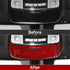 Car Reading Light Decals for 2011-2020 Dodge Durango Charger Chrysler 300 / Compatible with Jeep Grand 2011-2021 Cherokee WK2 Accessories Stickers...