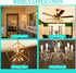 Frosted Light Bulbs E12 LED Bulb 40W Warm White 2700K, Chandelier Light Bulb Frosted, E12 Candelabra Light Bulb 40 Watt Equivalent T6 Tubular Cand...