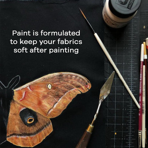 Jacquard Textile Paint 8 Oz Black...