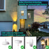 Radar Motion Sensor Outdoor Flood Light Bulbs, Dusk to Dawn LED Security Light E26 Base PAR38 Motion Activated 5000K Daylight, 15W(100-Watt Replac...