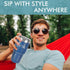 Personalized Ringneck Tumbler 30 oz with Straw, Customized Vacuum Insulated Tumbler with Custom Name Text Engraved in USA – Birthday, Wedding, Ann...