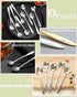 16 Pcs Teaspoon Tea Spoons, ESRISE Stainless Steel Cute Coffee Spoon for Tea Party Decorations (Silver)...