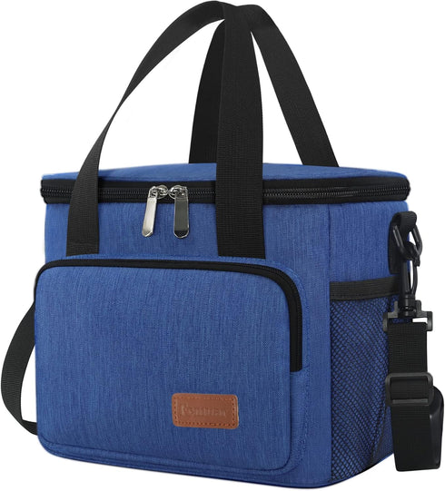 Femuar Lunch Bags for Women/Men, Insulated Lunch Bag for Work Office Picnic - Lunch Cooler Bag Leakproof Lunch Box with Adjustable Shoulder Strap ...