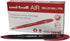 uni-ball UB-188-Micro Fountain Pen Tip 0.5mm Air Rollerball Pens, Red Gel, 12 Pack...