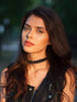 Mudder Choker Necklace Black Choker Lace Choker Gothic Necklace for Women Girls, Black, 6 Pieces...