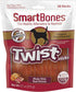 SmartBones Twist Sticks Made with Real Sirloin, 50 Count, Treat Your Dog to a Rawhide-Free Chew...
