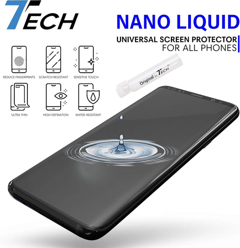 Phone Scratch Remover and Cracked Repair Liquid Liquid Glass Screen Protector | Universal Nano Protection Suitable for All Phones Tablets Smart Wa...