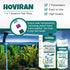 7 in 1 Aquarium Test Strips, 125 Count Fish Tank Test Strips for Freshwater Saltwater Pond, Water Testing Kit Aquarium for Chlorine, Total Hardnes...