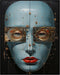 Posterizer 1 pcs-futuristic robotic alien woman-Abstract & Modern Art-Fantasy & Fiction Art-Gift for Women, Fashionistas, Designer Fashion Fans- U...