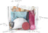 Multifunction Clear Chain Tote with Turn Lock Womens Shoulder Handbag...