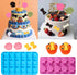 Silicone Molds Puppy Dog Paw and Bone Molds (6 PCS) for Baking, Chocolate, Candy, Jelly,Ice Cube Silicone Treat Molds...
