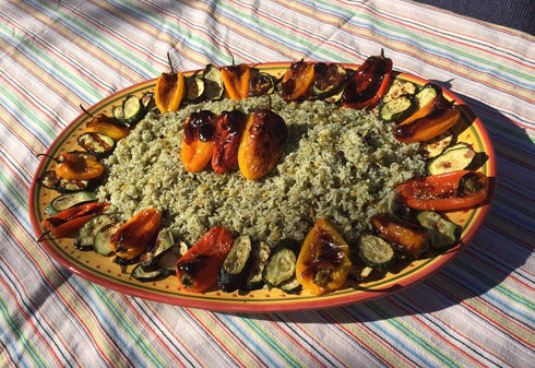 Premium Roasted Vegetable Blend by Spice + Leaf - Vegan Kosher and No Preservatives Spice Blend Used to Make Roasted Vegetables, Steak, Seafood, F...