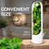 Herb Saver Pod for Refrigerator - 2 Pack Space-Saving Fresh Herb Keeper for Refrigerator - Herb Preserver for Cilantro, Mint & Asparagus - Cilantr...
