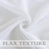 Snow White Linen Sheer Curtain Panel 72" Long Open Weave Faux Linen Window Treament Drape for Bedroom Farmhouse, Elegant Nickel Grommet Top, Sets ...