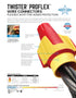 Ideal Electrical 30-1047 Twister Proflex 347 R/Y, 50/Box...