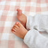 HonestBaby Quilted Baby Blankets Reversible Organic Cotton for Infant Boys, Girls, Unisex, Strawberry Pink Floral, One Size...