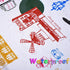 Mudder Kids Painting Drop Cloth Washable Art Floor Mat for Art Easel...
