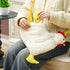 3 Pcs Cartoon Fluffy Chicken Bag Include 2 Pcs Cute Chicken Wallet Zipper Chicken Purse 1 Pcs Crossbody Chicken Plush Shoulder Bag Rooster Bag wit...