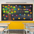 AgincBerry Fruit Bible Tree Bulletin Board - 76PCS Bible Accents Fruit Age of The Spirit Trees Cutouts Decor for Christian Classroom Bulletin Boar...